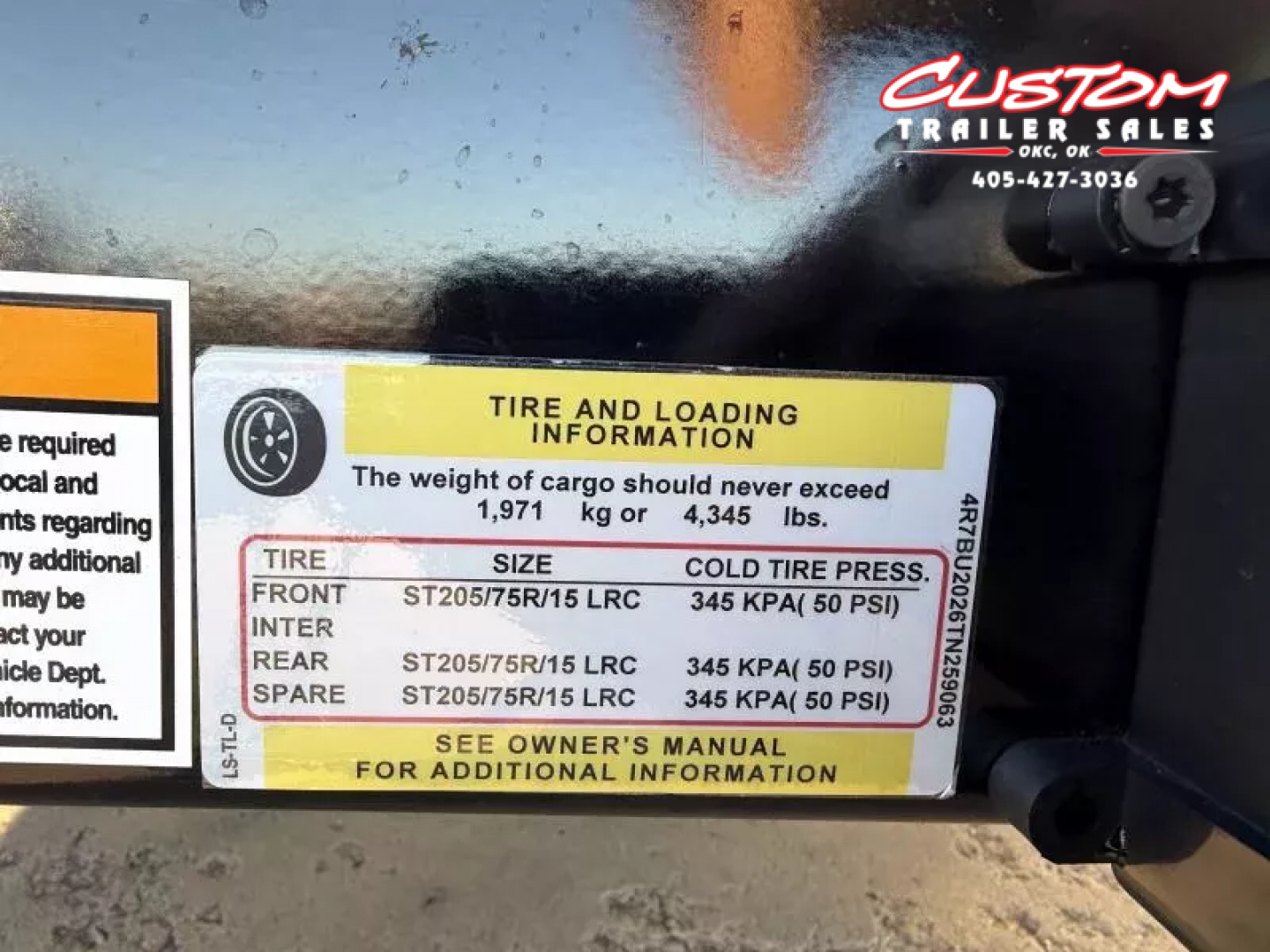 New #259063 2026 TOP HAT RS07  RS07 20 X 83 TANDEM AXLE 7K STEEL FLOOR CAR HAULER