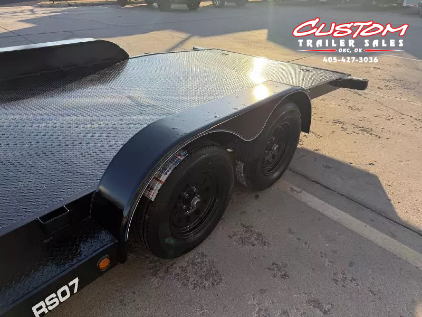 New #259063 2026 TOP HAT RS07  RS07 20 X 83 TANDEM AXLE 7K STEEL FLOOR CAR HAULER