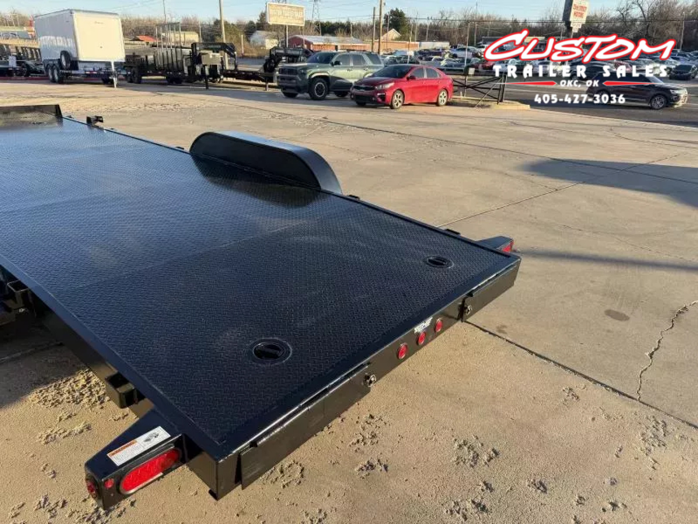 New #259063 2026 TOP HAT RS07  RS07 20 X 83 TANDEM AXLE 7K STEEL FLOOR CAR HAULER