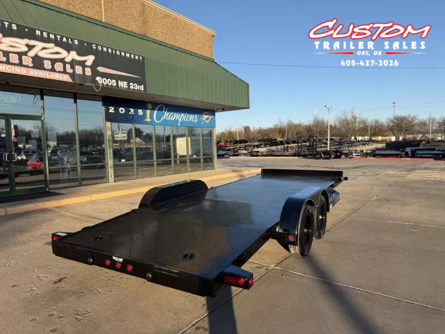 New #259063 2026 TOP HAT RS07  RS07 20 X 83 TANDEM AXLE 7K STEEL FLOOR CAR HAULER