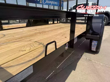 New #259174 2026 TOP HAT DJX 5 X 10 SINGLE AXLE ANGLE TOP 3.5K UTILITY W/ 48" RAMP GATE