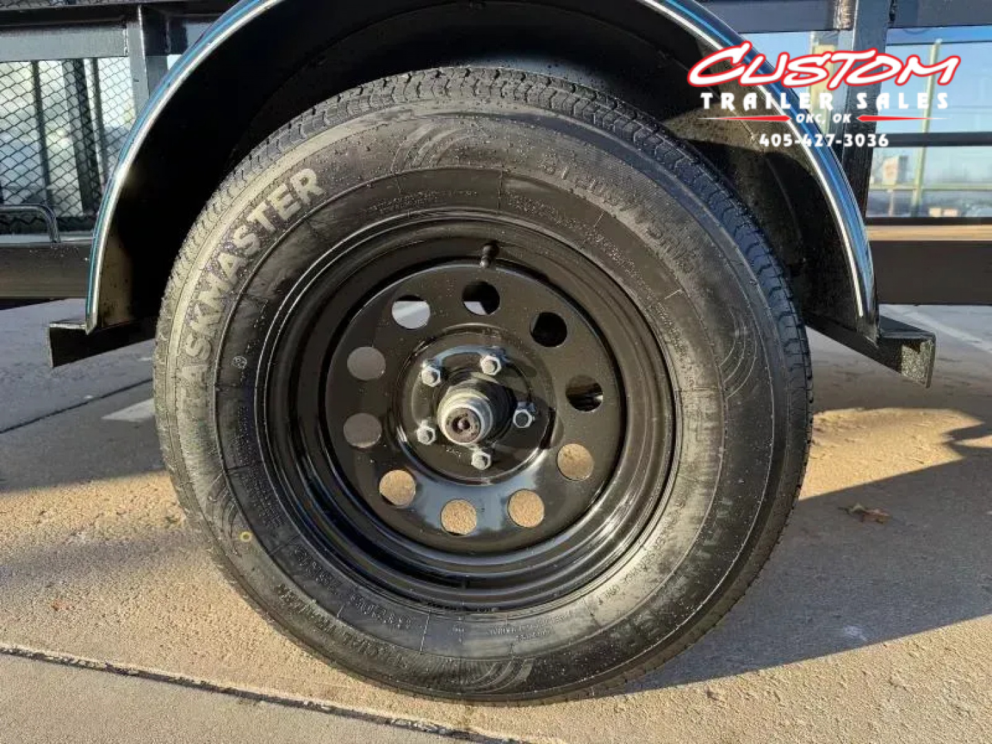 New #259268 2026 TOP HAT DJX 6 X 12 SINGLE AXLE ANGLE TOP 3.5K UTILITY W/ 48" RAMP GATE