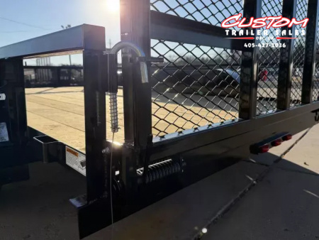 New #259694 2026 TOP HAT LDX 12 X 77 SQUARE TUBE TOP 7K UTILITY W/ RAMP GATE