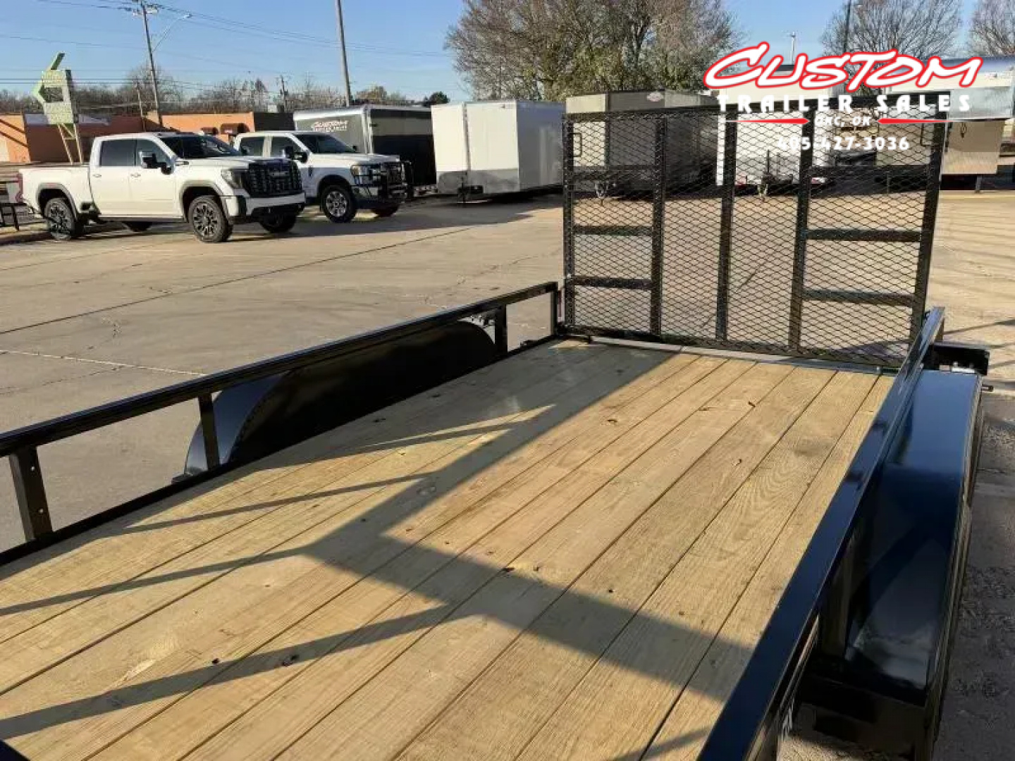 New #259695 2026 TOP HAT LDX 12 X 77 SQUARE TUBE TOP 7K UTILITY W/ RAMP GATE