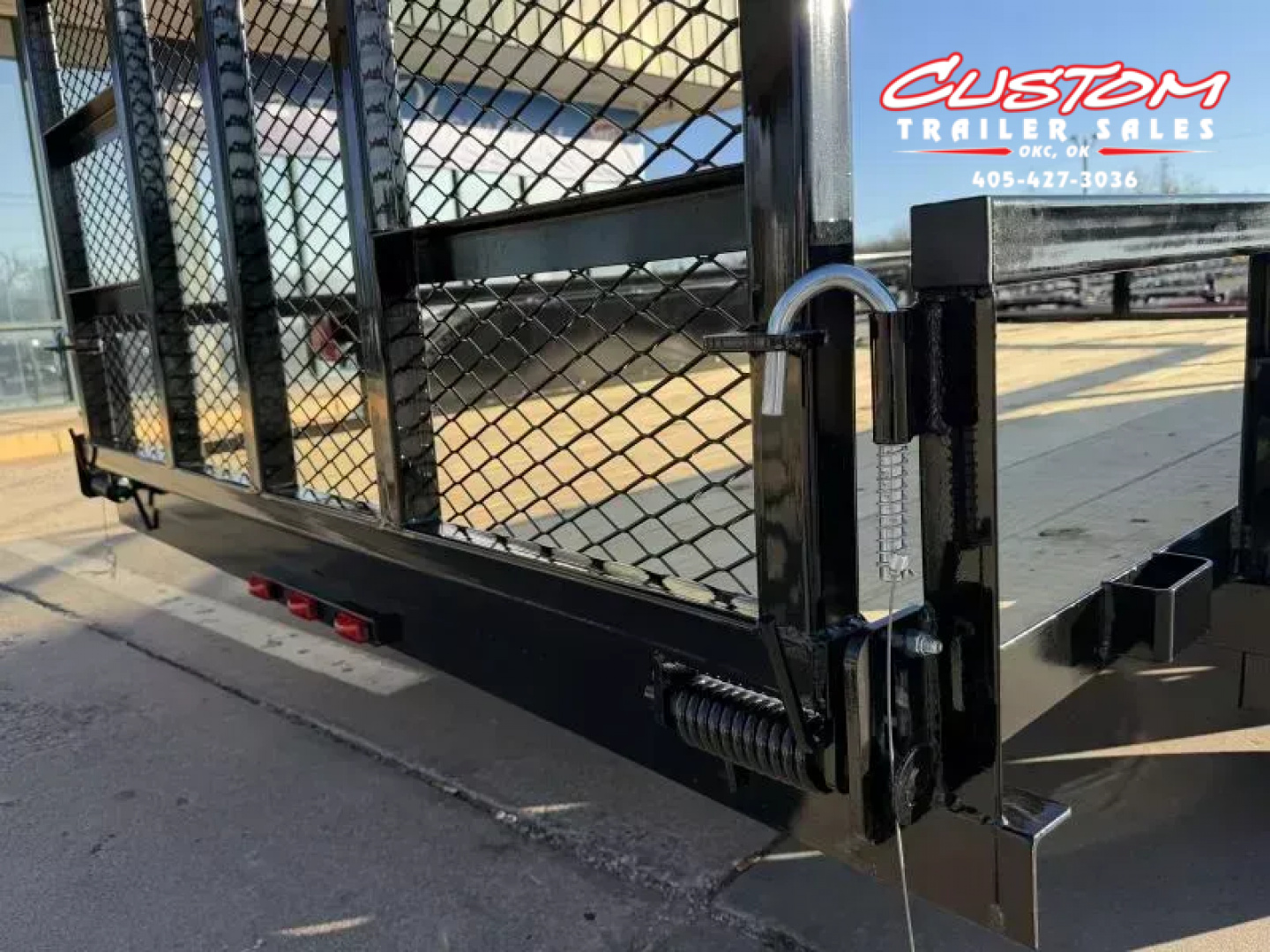 New #259695 2026 TOP HAT LDX 12 X 77 SQUARE TUBE TOP 7K UTILITY W/ RAMP GATE