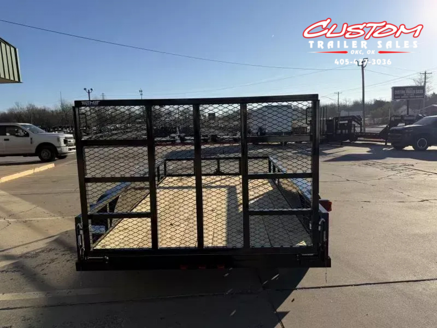 New #259695 2026 TOP HAT LDX 12 X 77 SQUARE TUBE TOP 7K UTILITY W/ RAMP GATE