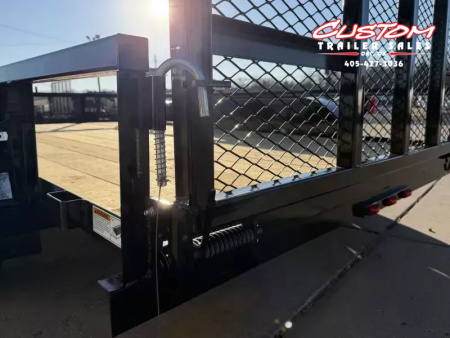 New #259695 2026 TOP HAT LDX 12 X 77 SQUARE TUBE TOP 7K UTILITY W/ RAMP GATE