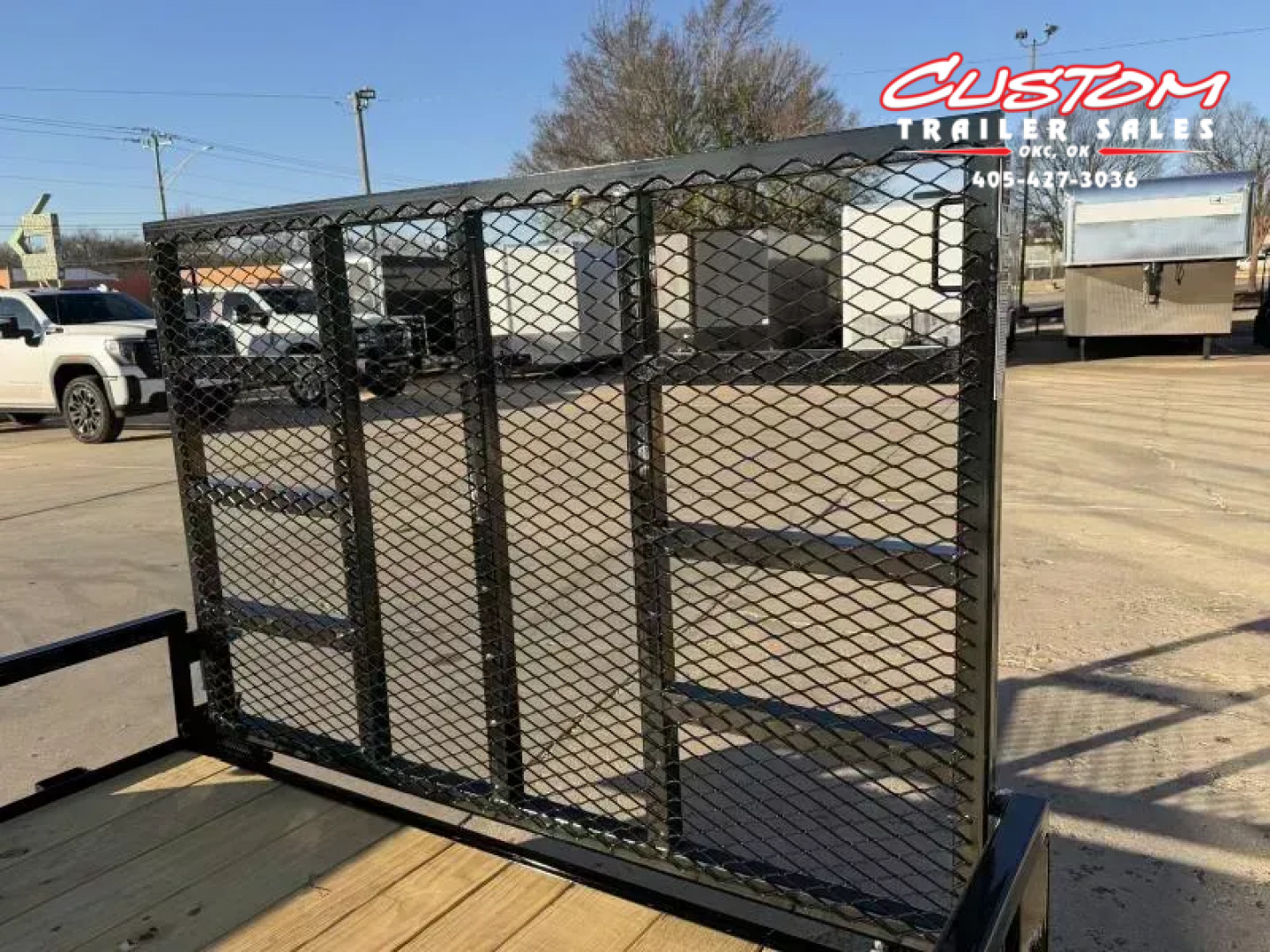 New #259760 2026 TOP HAT LDX 12 X 77 SQUARE TUBE TOP 7K UTILITY W/ RAMP GATE