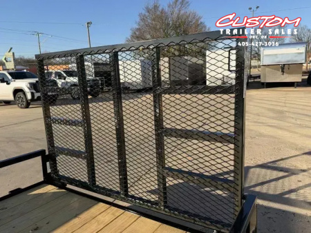 New #259760 2026 TOP HAT LDX 12 X 77 SQUARE TUBE TOP 7K UTILITY W/ RAMP GATE