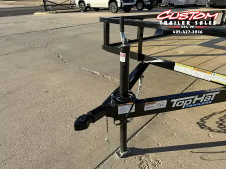 New #259760 2026 TOP HAT LDX 12 X 77 SQUARE TUBE TOP 7K UTILITY W/ RAMP GATE