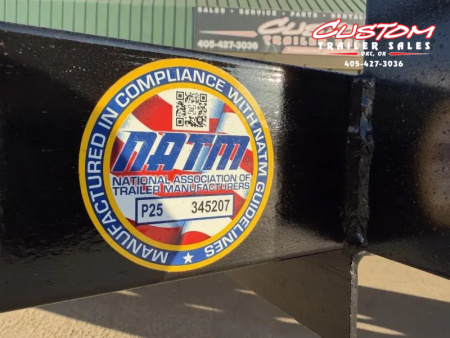 New #260913 2026 TOP HAT DJX 6 X 10 SINGLE AXLE ANGLE TOP 3.5K UTILITY W/ 48" RAMP GATE