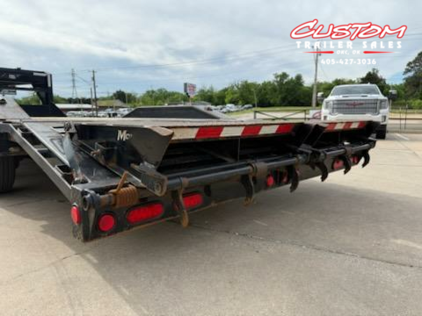 Used #317165 USED 2020 PJ TRAILERS H7 24 X 102 TANDEM AXLE SUPER SINGLE 20K GOOSENECK EQUIPMENT TRAILER
