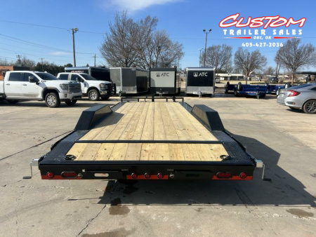 New #346196 2025 LOAD TRAIL CH 22 X 102 TANDEM AXLE 14K EQUIPMENT HAULER W/ SLIDE IN RAMPS