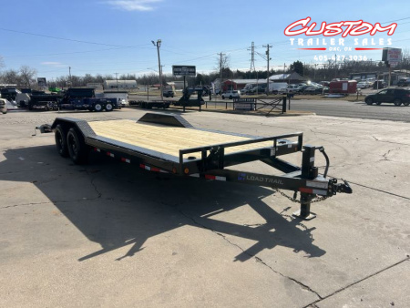 New #346196 2025 LOAD TRAIL CH 22 X 102 TANDEM AXLE 14K EQUIPMENT HAULER W/ SLIDE IN RAMPS
