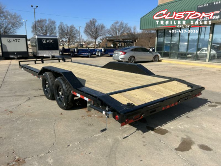 New #346196 2025 LOAD TRAIL CH 22 X 102 TANDEM AXLE 14K EQUIPMENT HAULER W/ SLIDE IN RAMPS