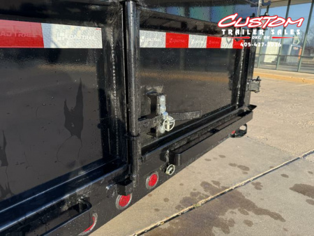New #351037 2025 LOAD TRAIL GD 14 X 83 TANDEM AXLE LOW PRO 14K GOOSENECK DUMP W/ 2' SIDES