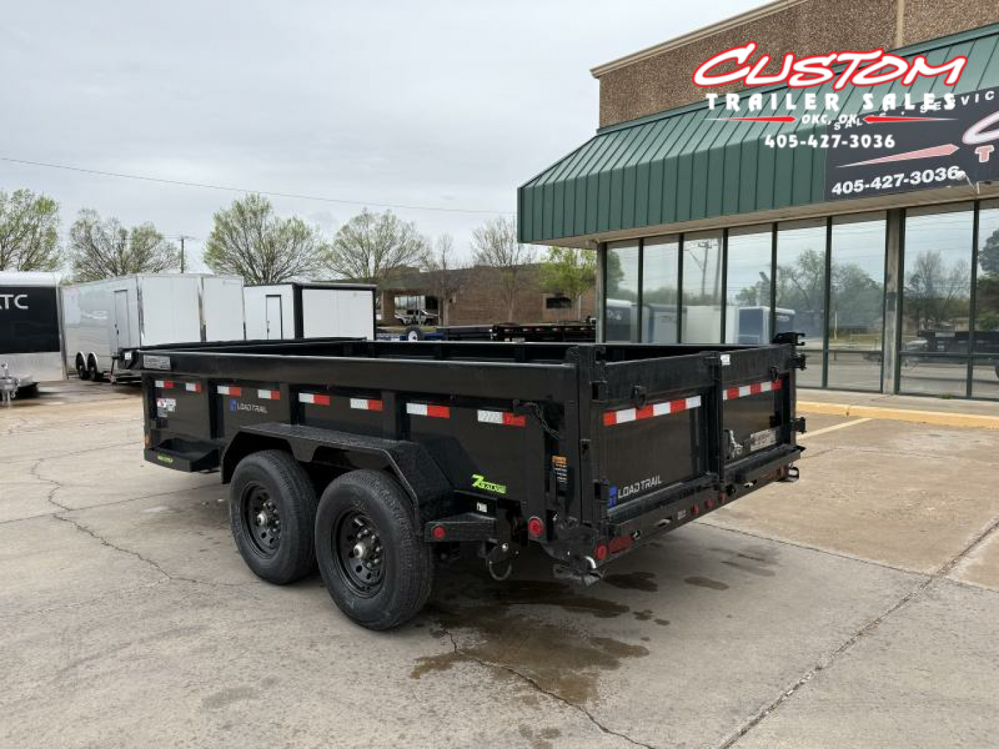 New #352988 2025 LOAD TRAIL DL 14 X 83 TANDEM AXLE LOW PRO 14K BUMPER PULL DUMP W/ 2' SIDES & 7 GAUGE FLOOR