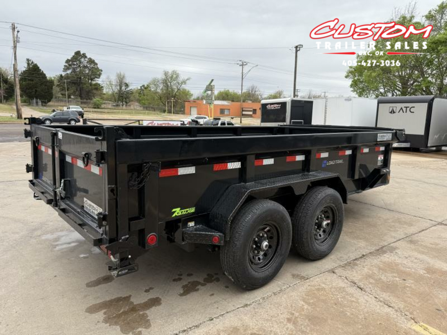 New #352988 2025 LOAD TRAIL DL 14 X 83 TANDEM AXLE LOW PRO 14K BUMPER PULL DUMP W/ 2' SIDES & 7 GAUGE FLOOR