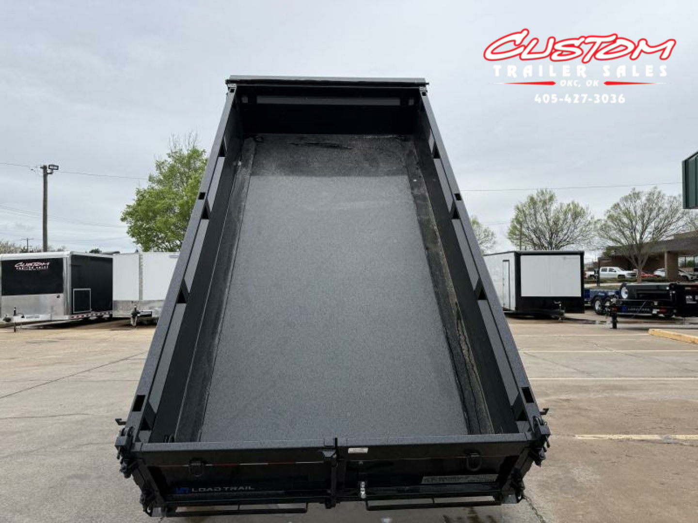 New #352988 2025 LOAD TRAIL DL 14 X 83 TANDEM AXLE LOW PRO 14K BUMPER PULL DUMP W/ 2' SIDES & 7 GAUGE FLOOR