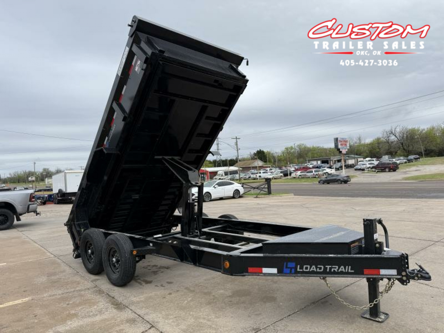 New #352988 2025 LOAD TRAIL DL 14 X 83 TANDEM AXLE LOW PRO 14K BUMPER PULL DUMP W/ 2' SIDES & 7 GAUGE FLOOR