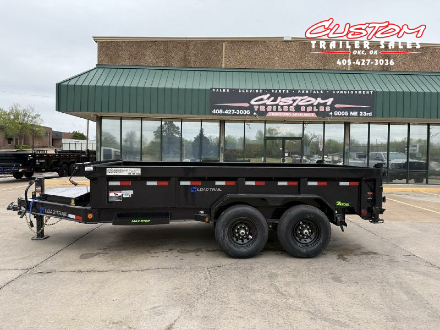 New #352988 2025 LOAD TRAIL DL 14 X 83 TANDEM AXLE LOW PRO 14K BUMPER PULL DUMP W/ 2' SIDES & 7 GAUGE FLOOR