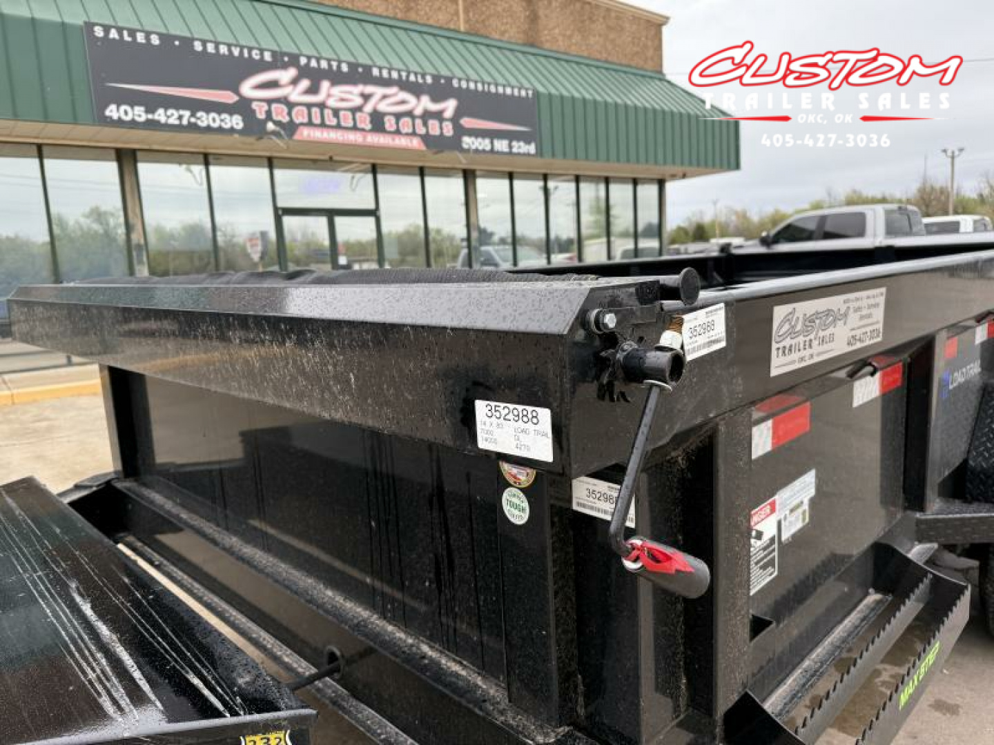 New #352988 2025 LOAD TRAIL DL 14 X 83 TANDEM AXLE LOW PRO 14K BUMPER PULL DUMP W/ 2' SIDES & 7 GAUGE FLOOR