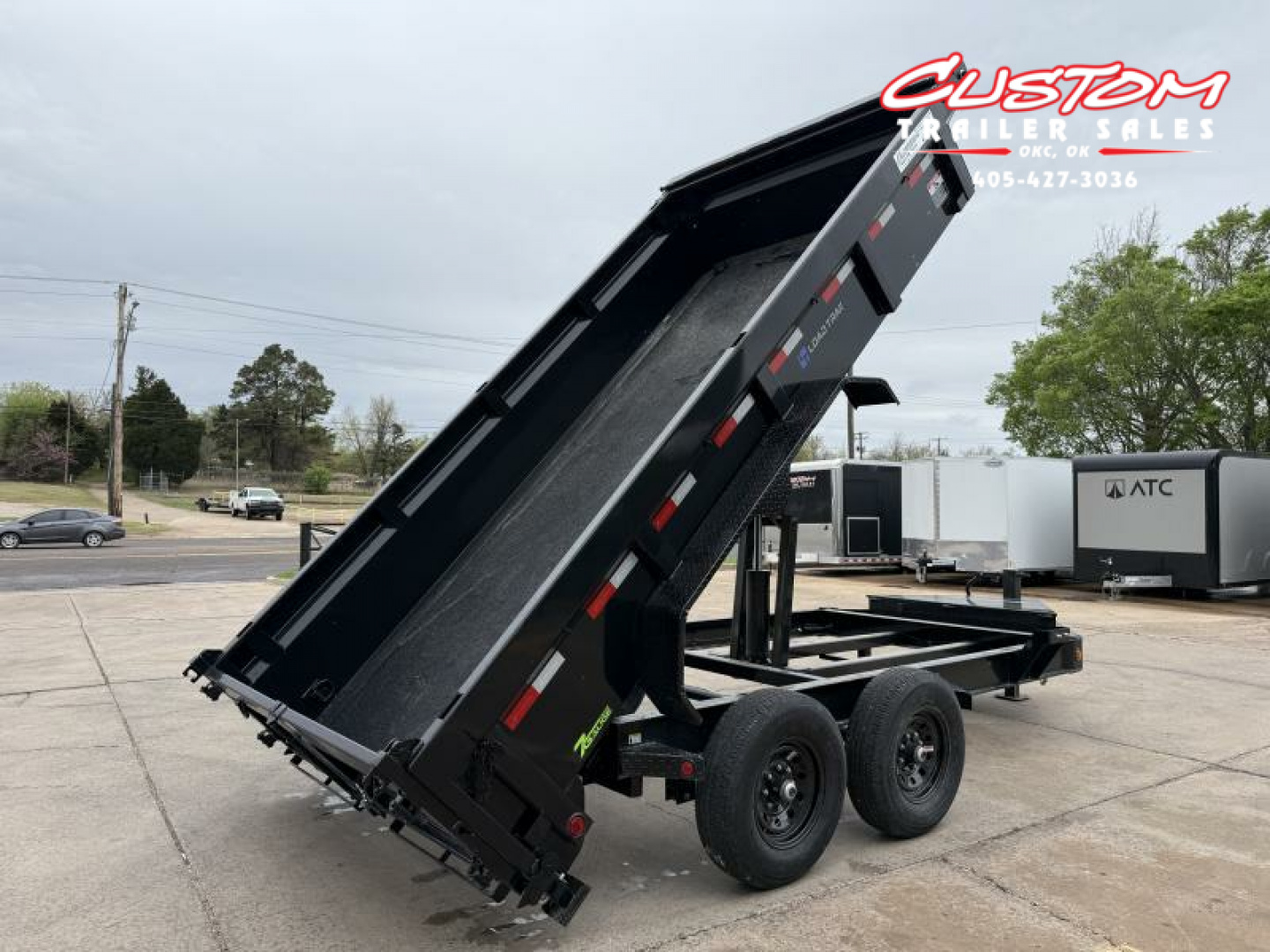 New #352988 2025 LOAD TRAIL DL 14 X 83 TANDEM AXLE LOW PRO 14K BUMPER PULL DUMP W/ 2' SIDES & 7 GAUGE FLOOR