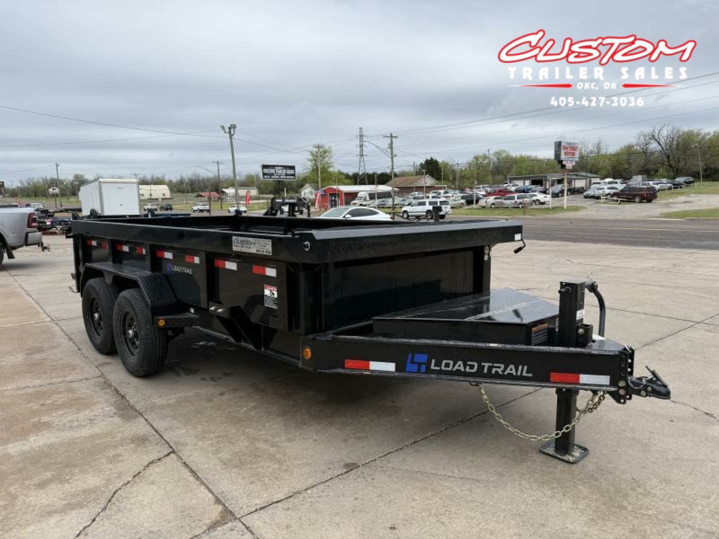 New #352988 2025 LOAD TRAIL DL 14 X 83 TANDEM AXLE LOW PRO 14K BUMPER PULL DUMP W/ 2' SIDES & 7 GAUGE FLOOR