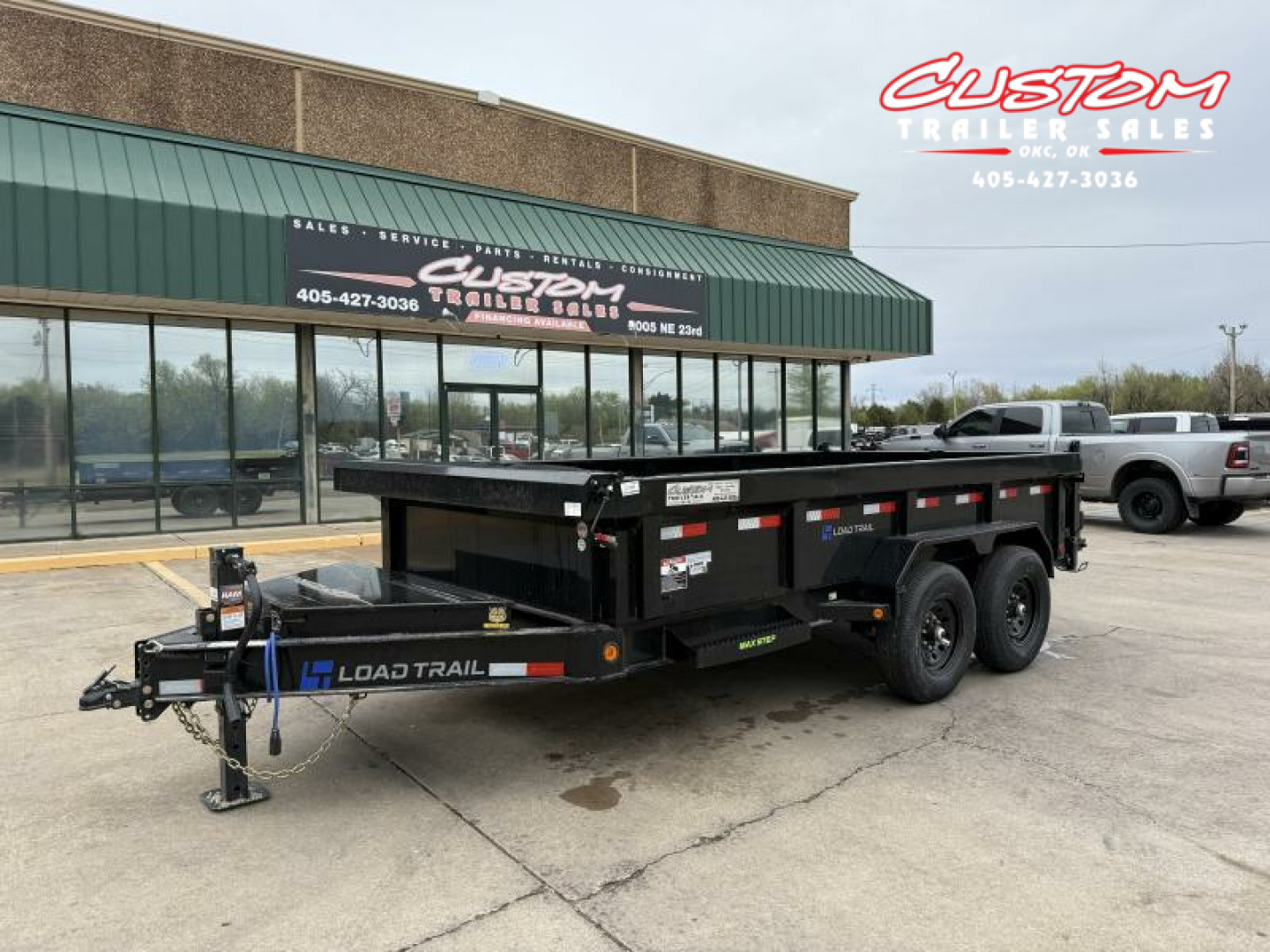 New #352988 2025 LOAD TRAIL DL 14 X 83 TANDEM AXLE LOW PRO 14K BUMPER PULL DUMP W/ 2' SIDES & 7 GAUGE FLOOR