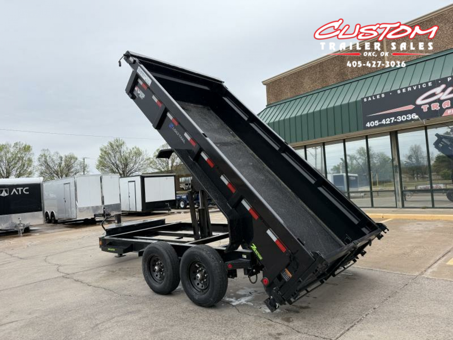 New #352988 2025 LOAD TRAIL DL 14 X 83 TANDEM AXLE LOW PRO 14K BUMPER PULL DUMP W/ 2' SIDES & 7 GAUGE FLOOR