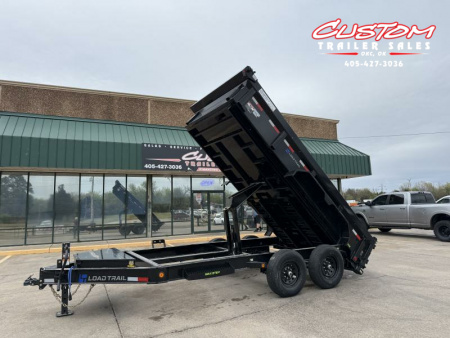 New #352988 2025 LOAD TRAIL DL 14 X 83 TANDEM AXLE LOW PRO 14K BUMPER PULL DUMP W/ 2' SIDES & 7 GAUGE FLOOR