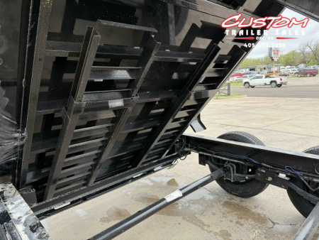 New #352988 2025 LOAD TRAIL DL 14 X 83 TANDEM AXLE LOW PRO 14K BUMPER PULL DUMP W/ 2' SIDES & 7 GAUGE FLOOR