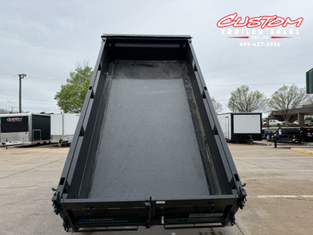 New #352988 2025 LOAD TRAIL DL 14 X 83 TANDEM AXLE LOW PRO 14K BUMPER PULL DUMP W/ 2' SIDES & 7 GAUGE FLOOR