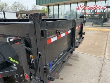 New #352988 2025 LOAD TRAIL DL 14 X 83 TANDEM AXLE LOW PRO 14K BUMPER PULL DUMP W/ 2' SIDES & 7 GAUGE FLOOR