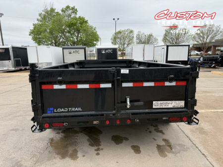 New #352988 2025 LOAD TRAIL DL 14 X 83 TANDEM AXLE LOW PRO 14K BUMPER PULL DUMP W/ 2' SIDES & 7 GAUGE FLOOR