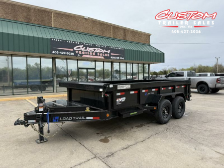 New #352988 2025 LOAD TRAIL DL 14 X 83 TANDEM AXLE LOW PRO 14K BUMPER PULL DUMP W/ 2' SIDES & 7 GAUGE FLOOR