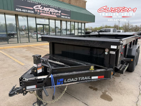 New #352988 2025 LOAD TRAIL DL 14 X 83 TANDEM AXLE LOW PRO 14K BUMPER PULL DUMP W/ 2' SIDES & 7 GAUGE FLOOR
