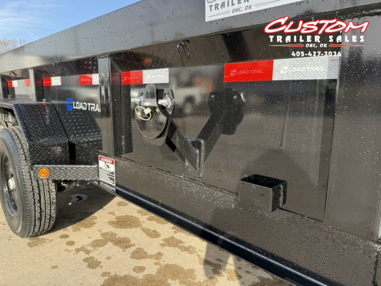 New #353197 2025 LOAD TRAIL DL 14 X 83 TANDEM AXLE LOW PRO 14K BUMPER PULL DUMP W/ 2' SIDES