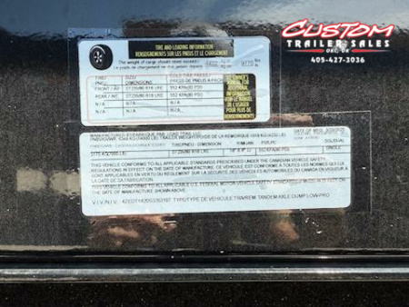 New #353197 2025 LOAD TRAIL DL 14 X 83 TANDEM AXLE LOW PRO 14K BUMPER PULL DUMP W/ 2' SIDES