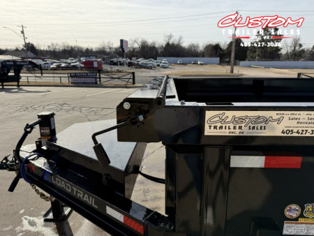 New #353197 2025 LOAD TRAIL DL 14 X 83 TANDEM AXLE LOW PRO 14K BUMPER PULL DUMP W/ 2' SIDES
