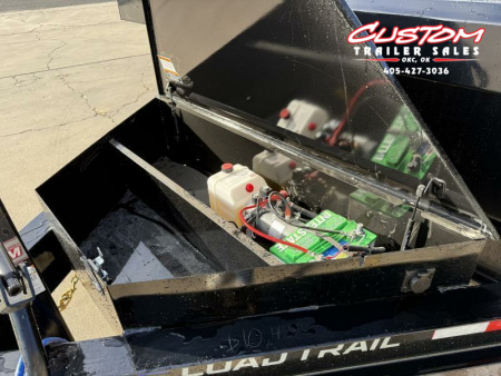 New #353197 2025 LOAD TRAIL DL 14 X 83 TANDEM AXLE LOW PRO 14K BUMPER PULL DUMP W/ 2' SIDES