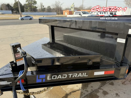 New #353601 2025 LOAD TRAIL DL 14 X 83 TANDEM AXLE LOW PRO 14K BUMPER PULL DUMP W/ 2' SIDES