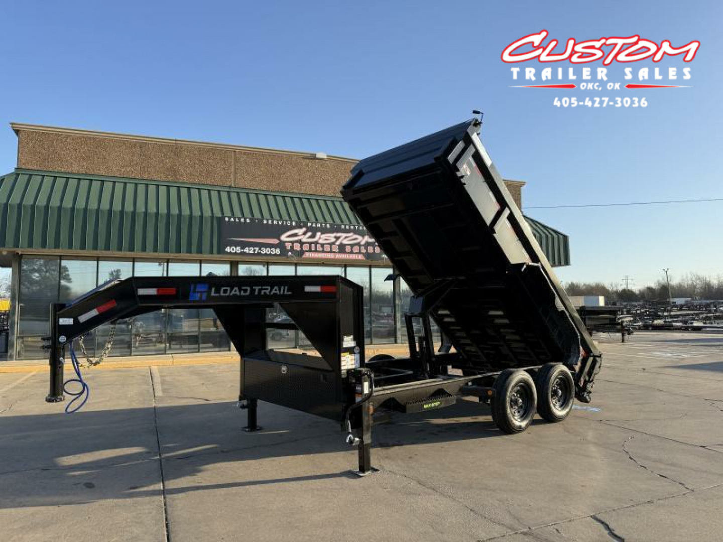 New #355134 2025 LOAD TRAIL GD 14 X 83 TANDEM AXLE LOW PRO 14K GOOSENECK DUMP W/ 2' SIDES