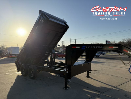 New #355134 2025 LOAD TRAIL GD 14 X 83 TANDEM AXLE LOW PRO 14K GOOSENECK DUMP W/ 2' SIDES
