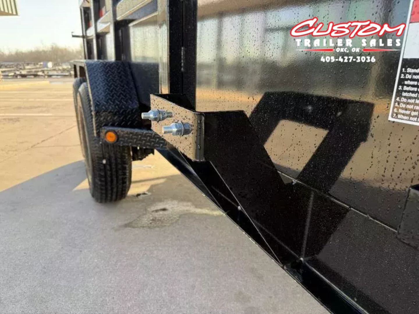 New #355561 2025 LOAD TRAIL DL 14 X 83 TANDEM AXLE LOW PRO 14K BUMPER PULL DUMP W/ 3' SIDES