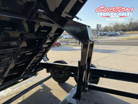 New #355561 2025 LOAD TRAIL DL 14 X 83 TANDEM AXLE LOW PRO 14K BUMPER PULL DUMP W/ 3' SIDES