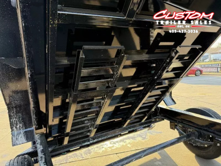 New #355561 2025 LOAD TRAIL DL 14 X 83 TANDEM AXLE LOW PRO 14K BUMPER PULL DUMP W/ 3' SIDES