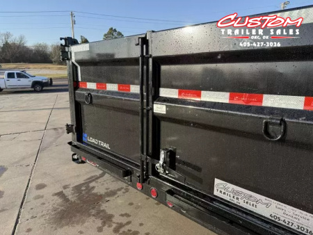 New #355561 2025 LOAD TRAIL DL 14 X 83 TANDEM AXLE LOW PRO 14K BUMPER PULL DUMP W/ 3' SIDES