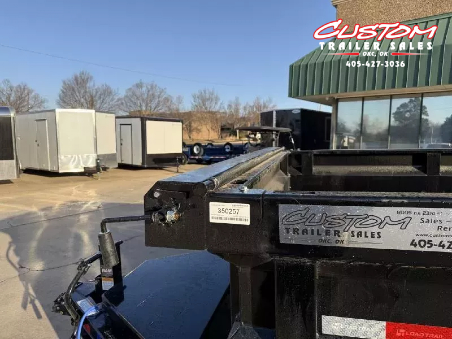 New #355685 2025 LOAD TRAIL DL 14 X 83 TANDEM AXLE LOW PRO 14K BUMPER PULL DUMP W/ 3' SIDES