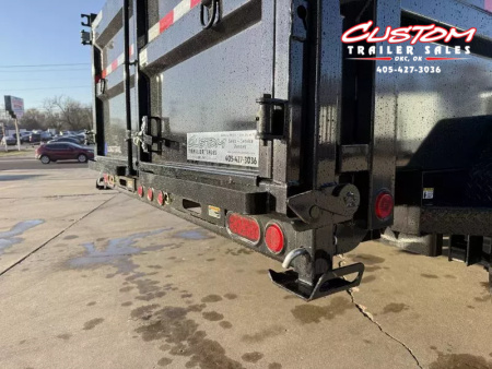 New #355685 2025 LOAD TRAIL DL 14 X 83 TANDEM AXLE LOW PRO 14K BUMPER PULL DUMP W/ 3' SIDES